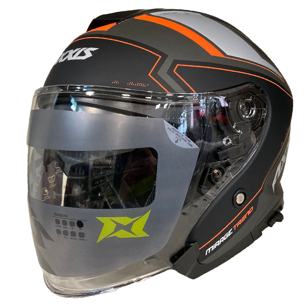 Mirage SV Trend (M) C4 BlackGreyOrange ķivere 