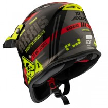 MX-KIDS WOLVERINE (L) B5 BlackRed ķivere