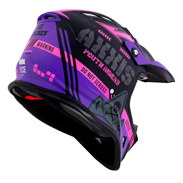 MX-KIDS WOLVERINE (L) B8 PinkViolMat ķivere 