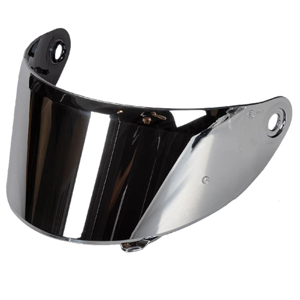 Visor V-18C SILVER MIRROR stikls Draken