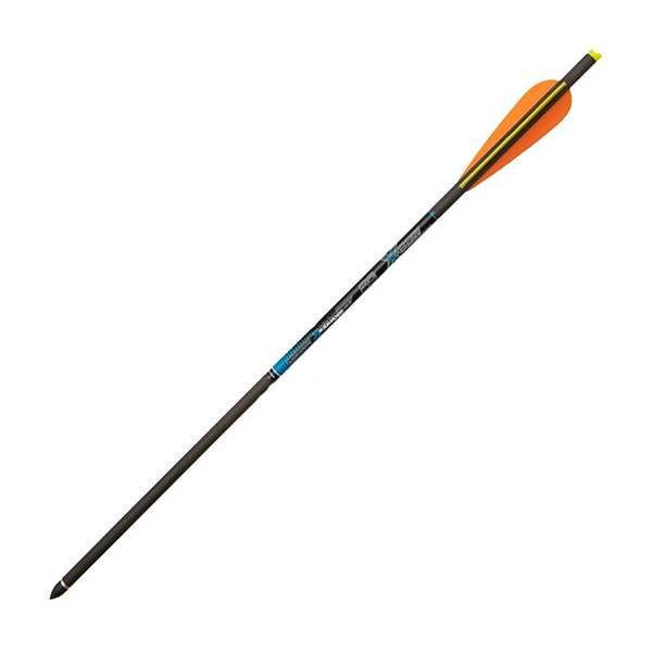 X-BOW COMPOSITE D-8.7mm 22" ar HALFMOON arbaletu bultas kompl.100 gb.