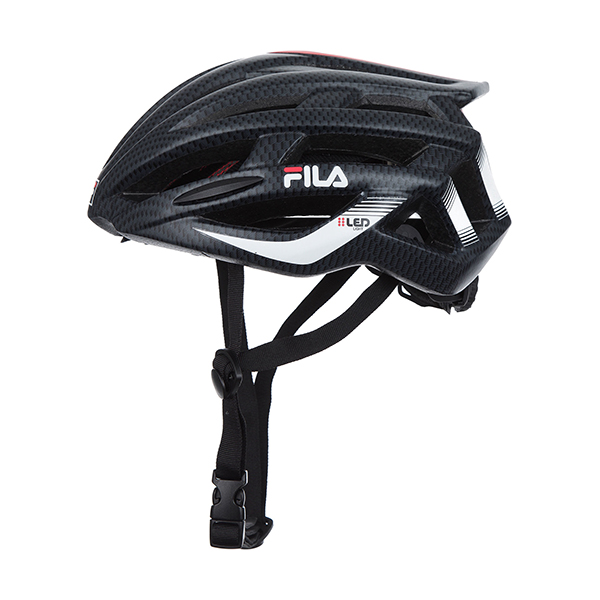 LED Helmet (S) BlackRed veloķivere (60751060) 