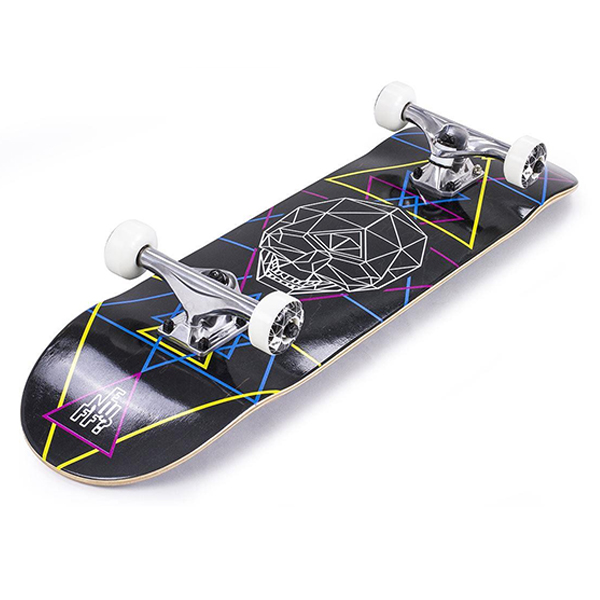 Enuff Geo Skull (CMYK) Skateboard 