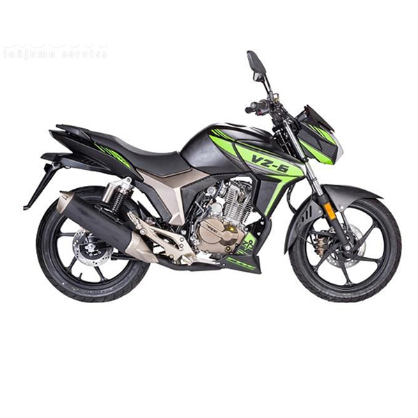 ZIPP Naked VZ-6 125 EFI(ZaļaMeln.) motocikls