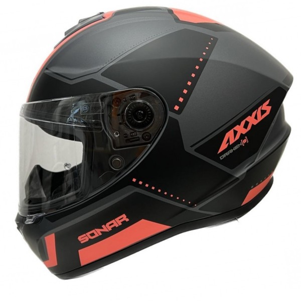 Draken SONAR (M) B5 BlackRedMat ķivere