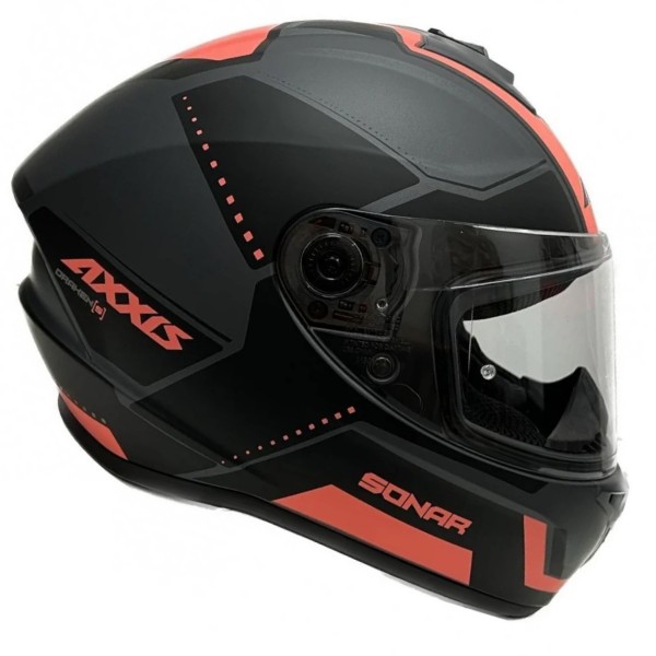 Draken SONAR (L) B5 BlackRedMat ķivere 