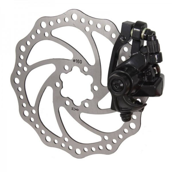 Disc brakes Saccon DM33, mechanical, front, 160 mm discs